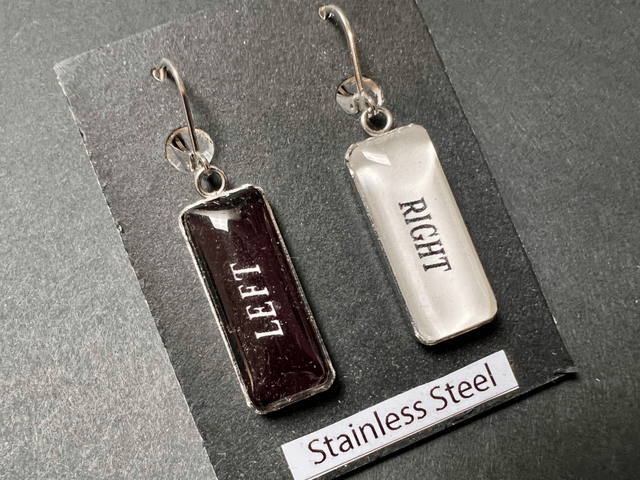 Left & Right Earrings