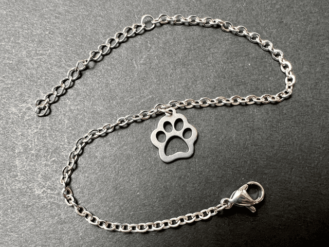Paw Print Simple Bracelet